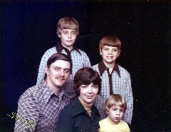 Bill, Norma, Mike, Robbie, Joe (Joey) Stout